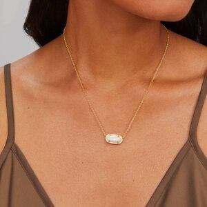Kendra Scott White Pendent Necklace